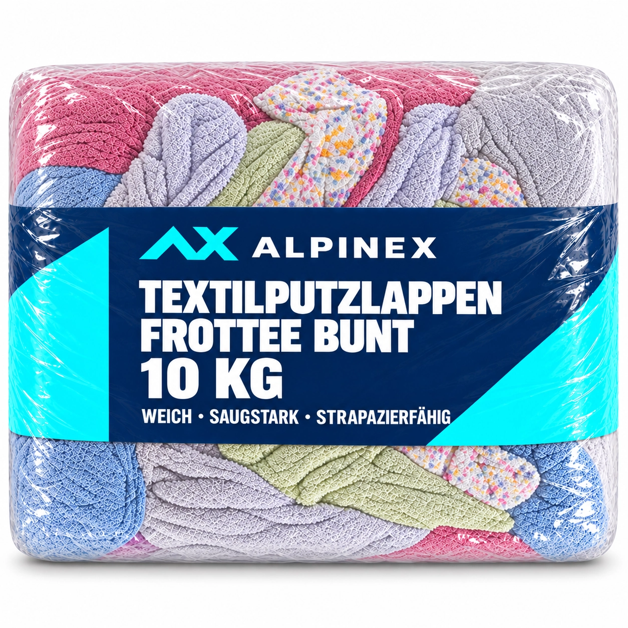Alpinex Putzlappen Frottée – 10 kg