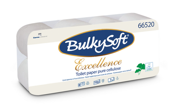 BulkySoft® WC Papier Excellence 3-lagig 250 Blatt