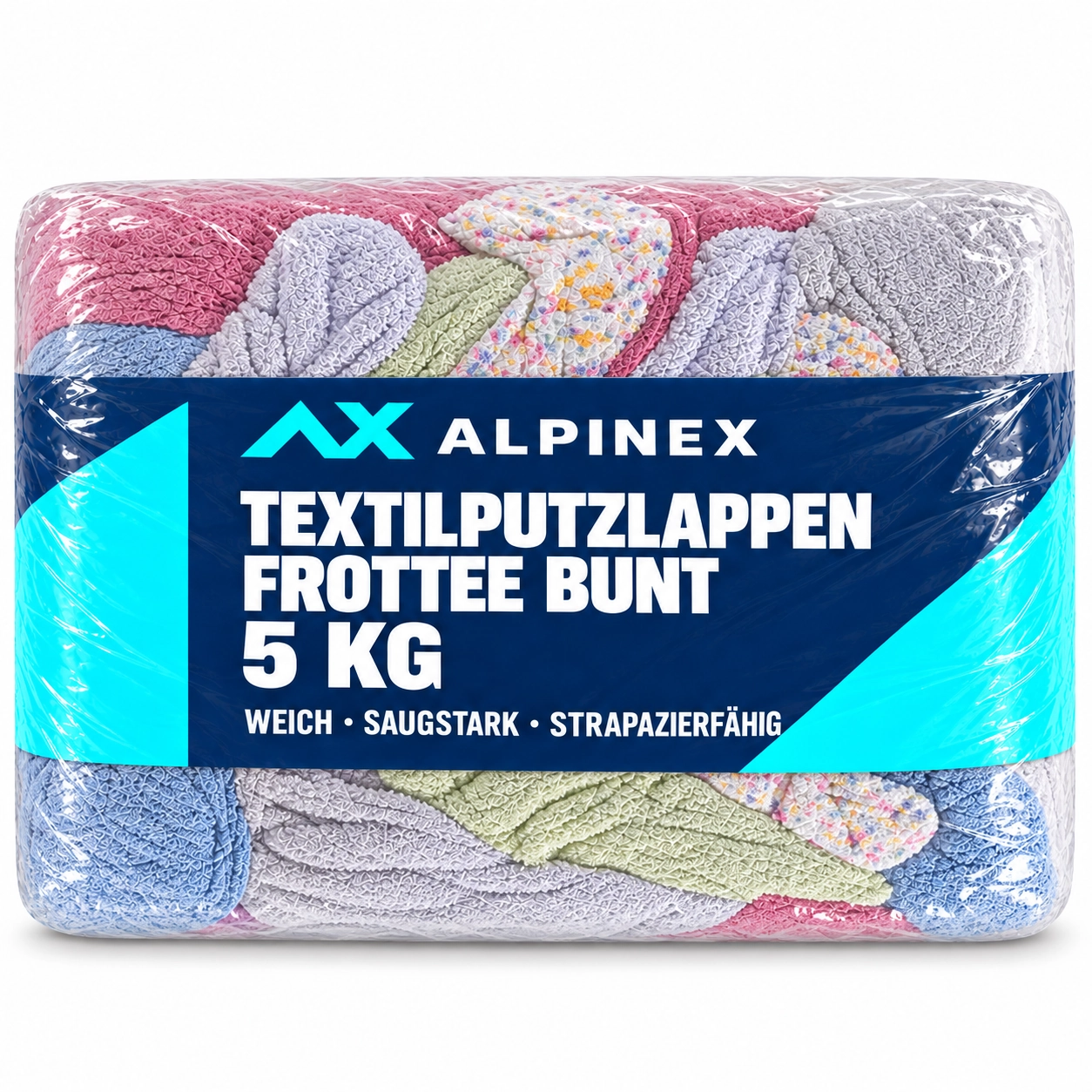 Alpinex Putzlappen Frottée – 5 kg