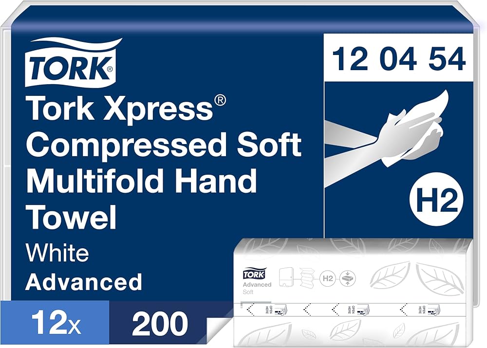 Tork 120454 Xpress® Komprimierte Weiche Multifold-Handtücher - H2