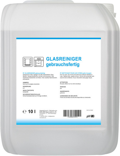 Glas- und Oberflächenreiniger