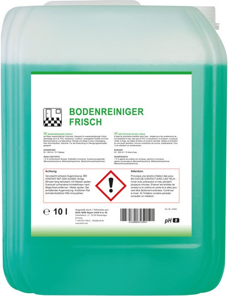 Bodenreiniger Frisch, Konzentrat 10 Liter