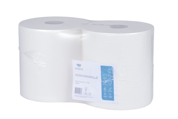 wolino® Papierrolle Maxi Premium 2-lagig 903 Blatt 461150 7640186440608